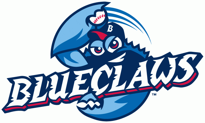 Lakewood BlueClaws 2010-Pres Primary Logo decal supplier